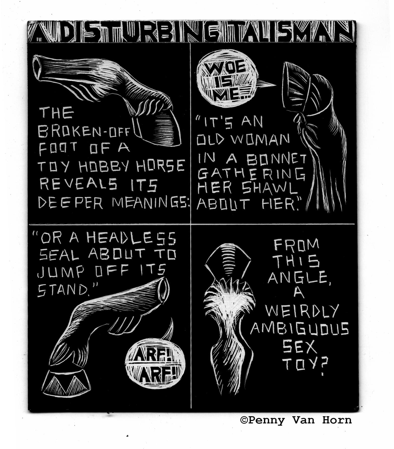 disturbing talisman